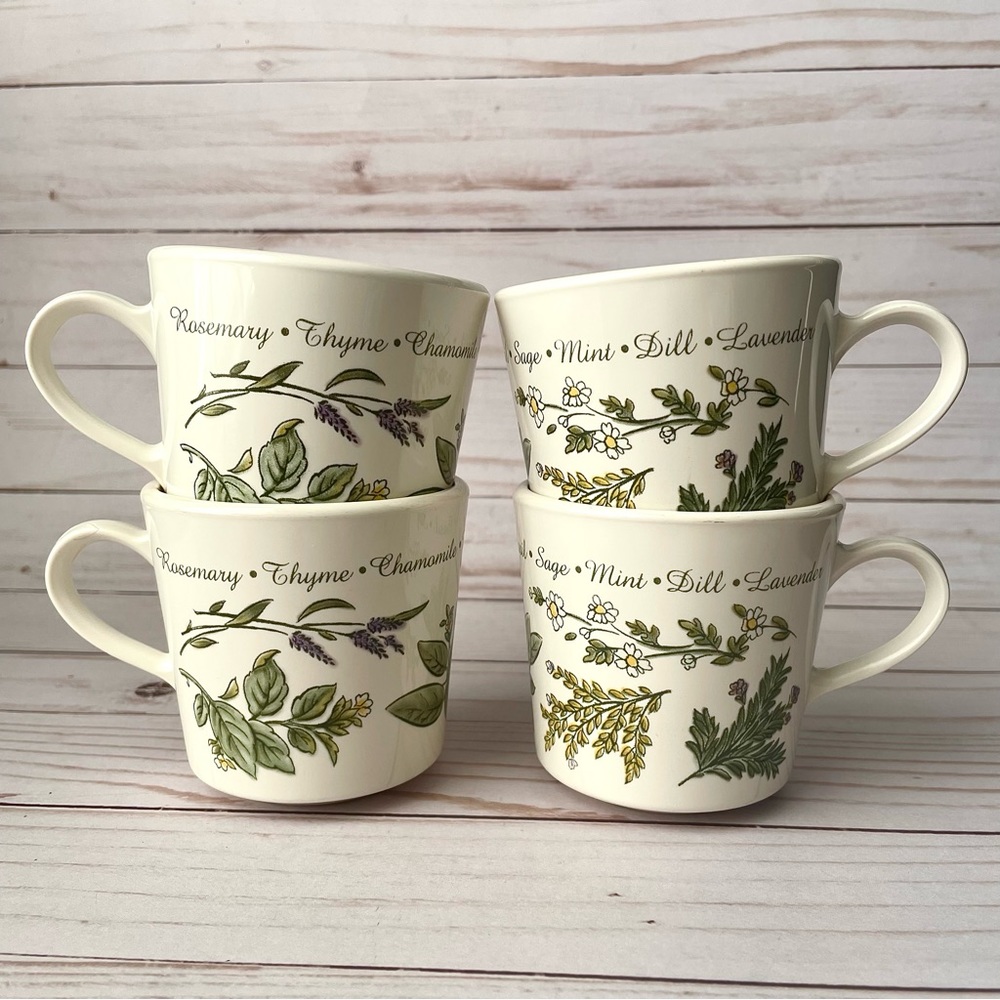 Thymeless Herbs Tea Cups / Mugs - Country Cottagecore